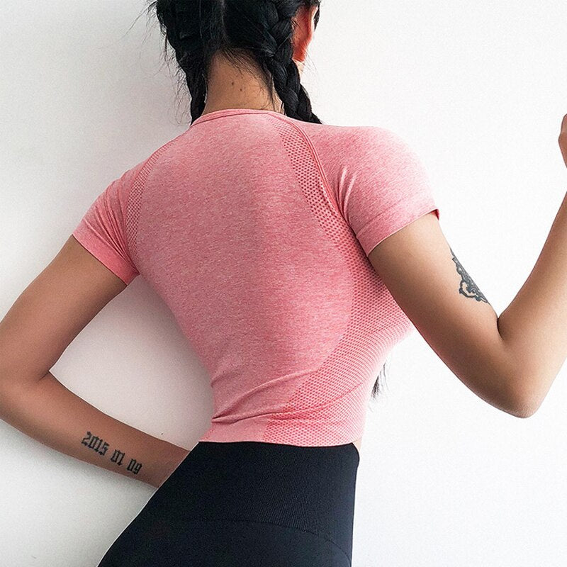 Jacquard Fitness Tee